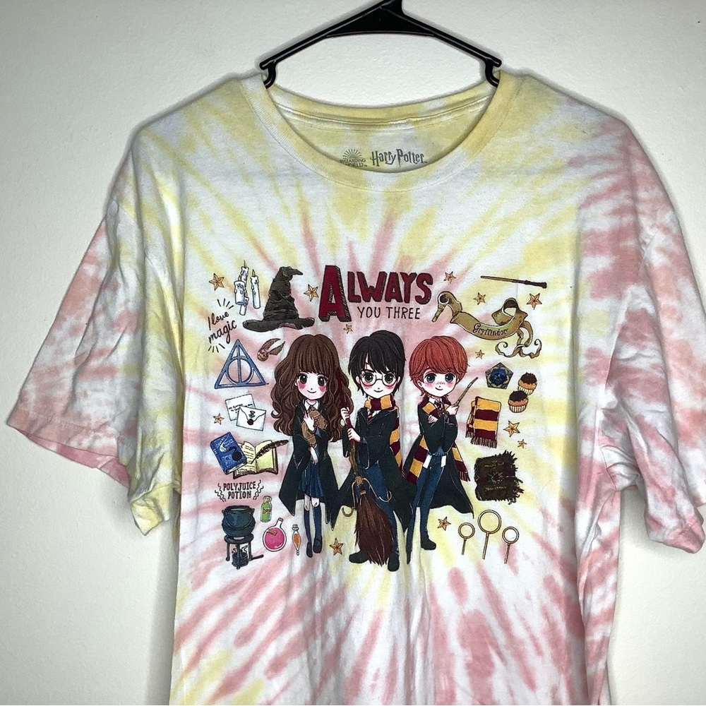 < Harry Potter Tie Dye Character Tee > - Picture 2 of 4